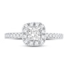 Thumbnail Image 3 of Previously Owned Diamond Engagement Ring 1 ct tw Round/Princess 14K White Gold
