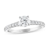 Thumbnail Image 1 of Previously Owned Diamond Engagement Ring 7/8 ct tw Round 14K White Gold