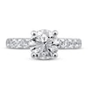 Thumbnail Image 3 of Previously Owned Pnina Tornai Above Life Diamond Engagement Ring 2-5/8 ct tw Round 14K White Gold