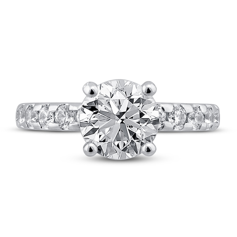 Main Image 3 of Previously Owned Pnina Tornai Above Life Diamond Engagement Ring 2-5/8 ct tw Round 14K White Gold