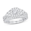 Thumbnail Image 1 of Previously Owned Diamond Bridal Set 1 ct tw Round-cut 14K White Gold