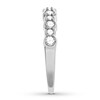 Thumbnail Image 3 of Previously Owned Hearts Desire Anniversary Band 1/2 cttw Diamonds 18K White Gold