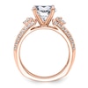 Thumbnail Image 2 of Previously Owned Hearts Desire Ring Setting 1/2 ct tw Diamonds 18K Rose Gold
