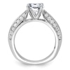 Thumbnail Image 2 of Previously Owned Hearts Desire Ring Setting 1/2 ct tw Diamonds 18K White Gold/Platinum