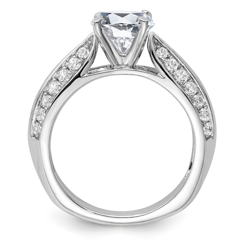 Main Image 2 of Previously Owned Hearts Desire Ring Setting 1/2 ct tw Diamonds 18K White Gold/Platinum