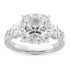 Thumbnail Image 1 of Previously Owned Hearts Desire Diamond Ring Setting 1 ct tw Round 18K White Gold/Platinum