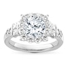 Thumbnail Image 3 of Previously Owned Hearts Desire Diamond Ring Setting 1 ct tw Round 18K White Gold/Platinum