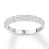 Thumbnail Image 1 of Previously Owned Diamond Anniversary Ring 3/8 carat tw Round 14K White Gold