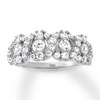 Thumbnail Image 1 of Previously Owned Diamond Anniversary Ring 1-1/8 ct tw Round 14K White Gold