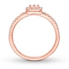 Thumbnail Image 2 of Previously Owned Ever Us Diamond Ring 3/8 ct tw 10K Rose Gold