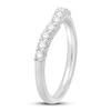 Thumbnail Image 2 of Previously Owned Diamond Wedding Band 3/8 ct tw Round Platinum