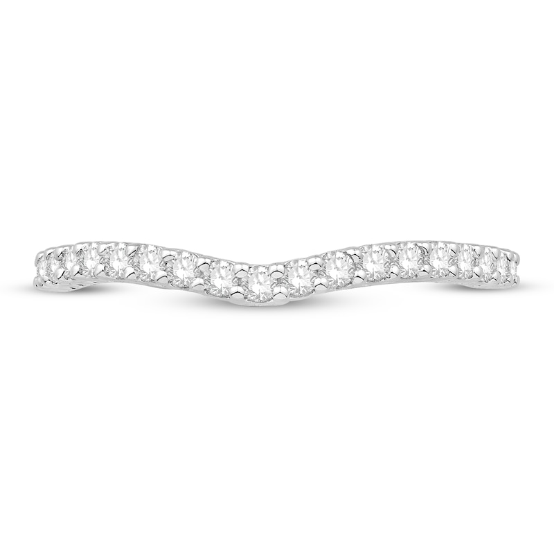 Main Image 3 of Previously Owned Diamond Wedding Band 3/8 ct tw Round Platinum