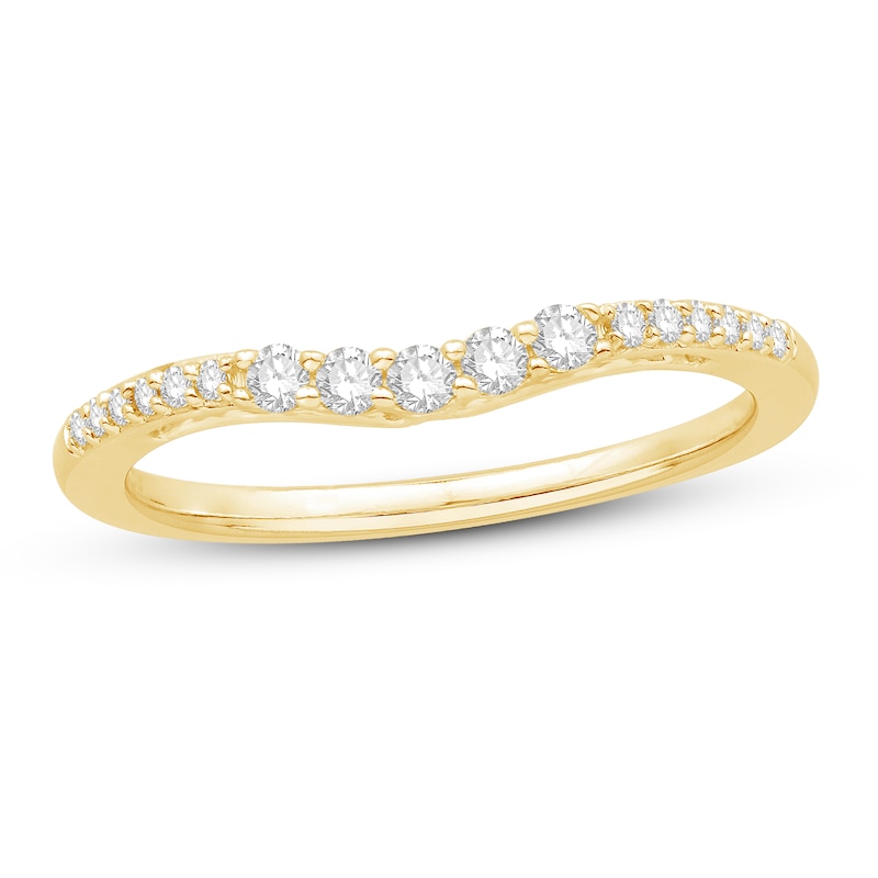 Main Image 1 of Previously Owned Diamond Anniversary Ring 1/5 ct tw Round 14K Yellow Gold