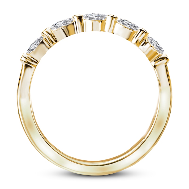 Main Image 2 of Previously Owned Diamond Anniversary Ring 1/4 ct tw Round 14K Yellow Gold