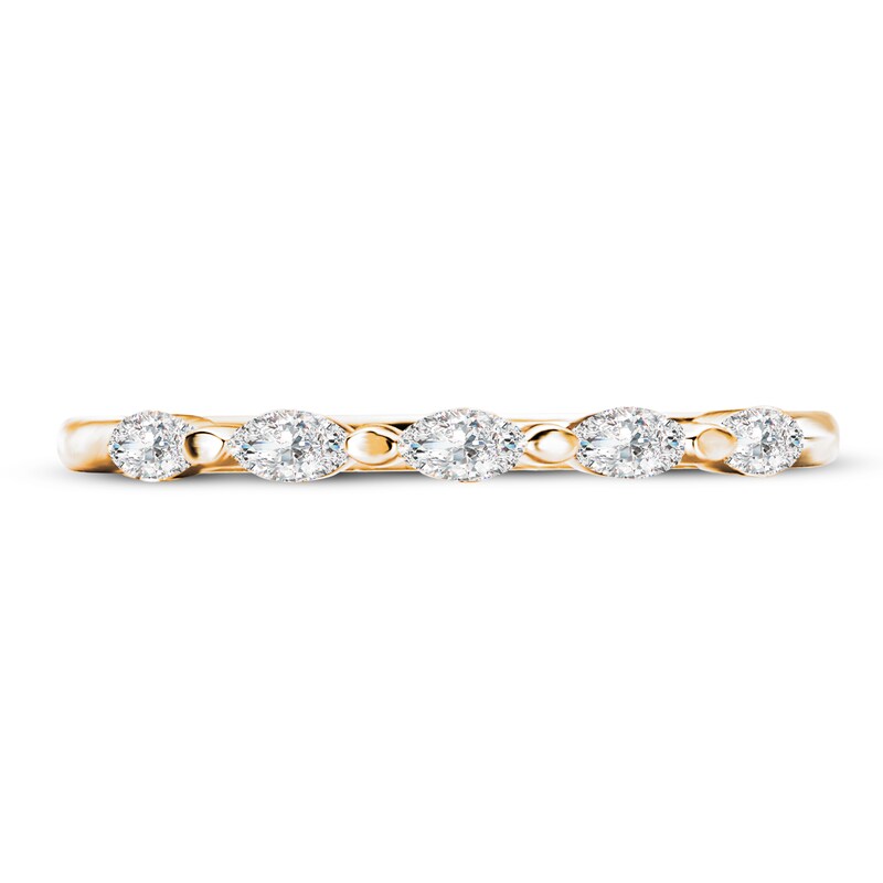 Main Image 4 of Previously Owned Diamond Anniversary Ring 1/4 ct tw Round 14K Yellow Gold