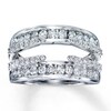 Thumbnail Image 1 of Previously Owned Diamond Enhancer Ring 1 ct tw Round-cut 14K White Gold