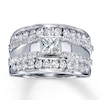 Thumbnail Image 2 of Previously Owned Diamond Enhancer Ring 1 ct tw Round-cut 14K White Gold