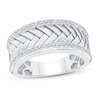 Thumbnail Image 1 of Previously Owned Men's Diamond Ring 1/2 ct tw Round 10K White Gold