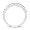 Thumbnail Image 3 of Previously Owned Men's Diamond Ring 1/2 ct tw Round 10K White Gold