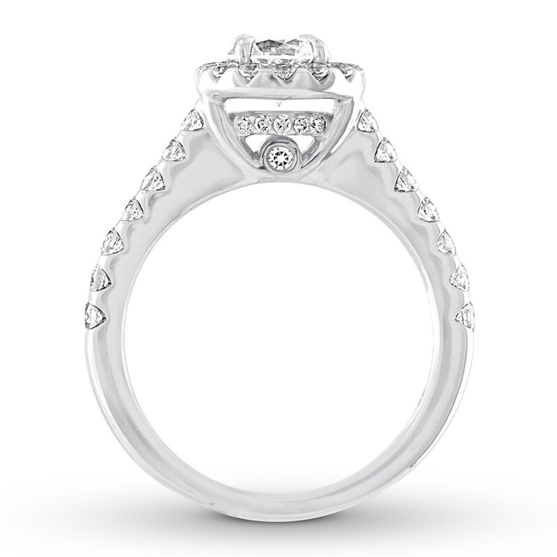 Main Image 2 of Previously Owned Diamond Engagement Ring 1 carat tw Round 14K White Gold