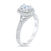 Thumbnail Image 2 of Previously Owned Royal Asscher Danica Diamond Engagement Ring 1 ct tw Oval 14K White Gold