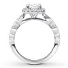 Thumbnail Image 2 of Previously Owned Diamond Engagement Ring Setting 3/8 ct tw Round 14K White Gold