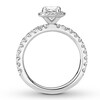 Thumbnail Image 2 of Previously Owned Diamond Ring Setting 1/2 carat tw Round 14K White Gold