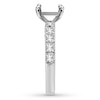 Thumbnail Image 3 of Previously Owned Diamond Ring Setting 5/8 carat tw Round 14K White Gold