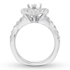 Thumbnail Image 2 of Previously Owned Hearts Desire Diamond Ring Setting 1-1/3 ct tw 18K White Gold