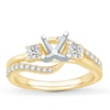 Thumbnail Image 1 of Previously Owned Diamond Engagement Ring Setting 5/8 ct tw Round 14K Yellow Gold