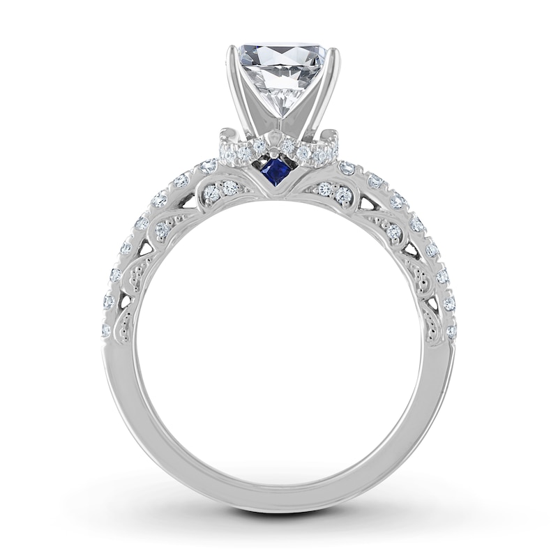 Main Image 2 of Previously Owned Vera Wang WISH Diamond Engagement Ring Setting 3/8 ct tw Round 14K White Gold