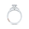 Thumbnail Image 2 of Previously Owned Pnina Tornai Diamond Ring Setting 3/4 ct tw Round/Pie 14K White Gold