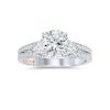 Thumbnail Image 3 of Previously Owned Pnina Tornai Diamond Ring Setting 3/4 ct tw Round/Pie 14K White Gold