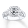 Thumbnail Image 1 of Previously Owned Diamond Engagement Ring Setting 1 1/8 ct tw Round 14K Gold