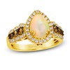 Thumbnail Image 1 of Previously Owned Le Vian Natural Opal Ring 3/4 ct tw Diamonds 14K Honey Gold