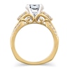 Thumbnail Image 2 of Previously Owned Hearts Desire Diamond Engagement Ring Setting 3/4 ct tw Round 18K Yellow Gold