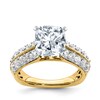 Thumbnail Image 3 of Previously Owned Diamond Engagement Ring Setting 1 ct tw Round 18K Yellow Gold