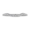 Thumbnail Image 3 of Previously Owned Diamond Wedding Band 1/6 ct tw Round 14K White Gold