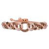 Thumbnail Image 1 of Previously Owned Le Vian Diamond Bolo Bracelet 3-3/8 ct tw 14K Strawberry Gold