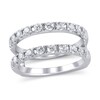 Thumbnail Image 1 of Previously Owned Diamond Insert Ring 1 ct tw Ideal-cut 18K White Gold