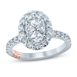 Previously Owned Pnina Tornai For You My Love Diamond Engagement Ring 1-3/4 ct tw Pie/Round 14K White Gold