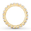 Thumbnail Image 2 of Previously Owned Diamond Eternity Ring 2 ct tw Round-cut 14K Yellow Gold