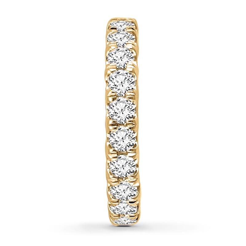 Main Image 3 of Previously Owned Diamond Eternity Ring 2 ct tw Round-cut 14K Yellow Gold