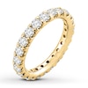 Thumbnail Image 4 of Previously Owned Diamond Eternity Ring 2 ct tw Round-cut 14K Yellow Gold