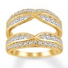 Thumbnail Image 1 of Previously Owned Diamond Enhancer Ring 1-1/2 ct tw Round 14K Yellow Gold