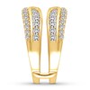 Thumbnail Image 3 of Previously Owned Diamond Enhancer Ring 1-1/2 ct tw Round 14K Yellow Gold