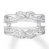 Thumbnail Image 1 of Previously Owned Diamond Enhancer Ring 5/8 carat tw Round-cut 14K White Gold