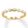 Thumbnail Image 1 of Previously Owned Diamond Anniversary Band 1/6 ct tw Round-cut 10K Yellow Gold