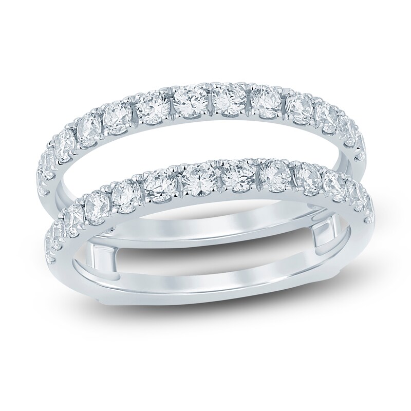 Main Image 1 of Previously Owned Diamond Enhancer Band 1 ct tw Round 14K White Gold