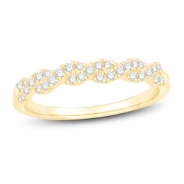 Previously Owned Diamond Anniversary Ring 1/4 ct tw Round 14K Yellow Gold
